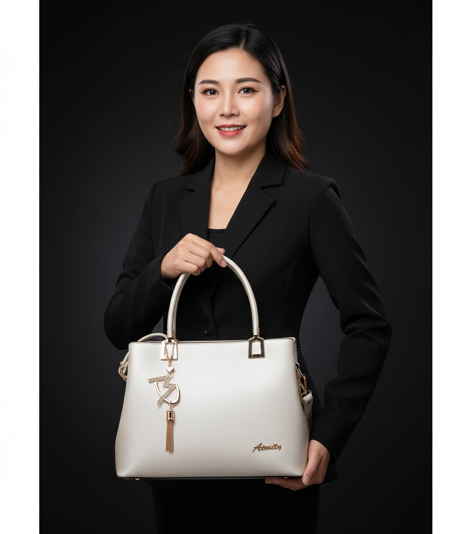 Create — Handbag On-Model example